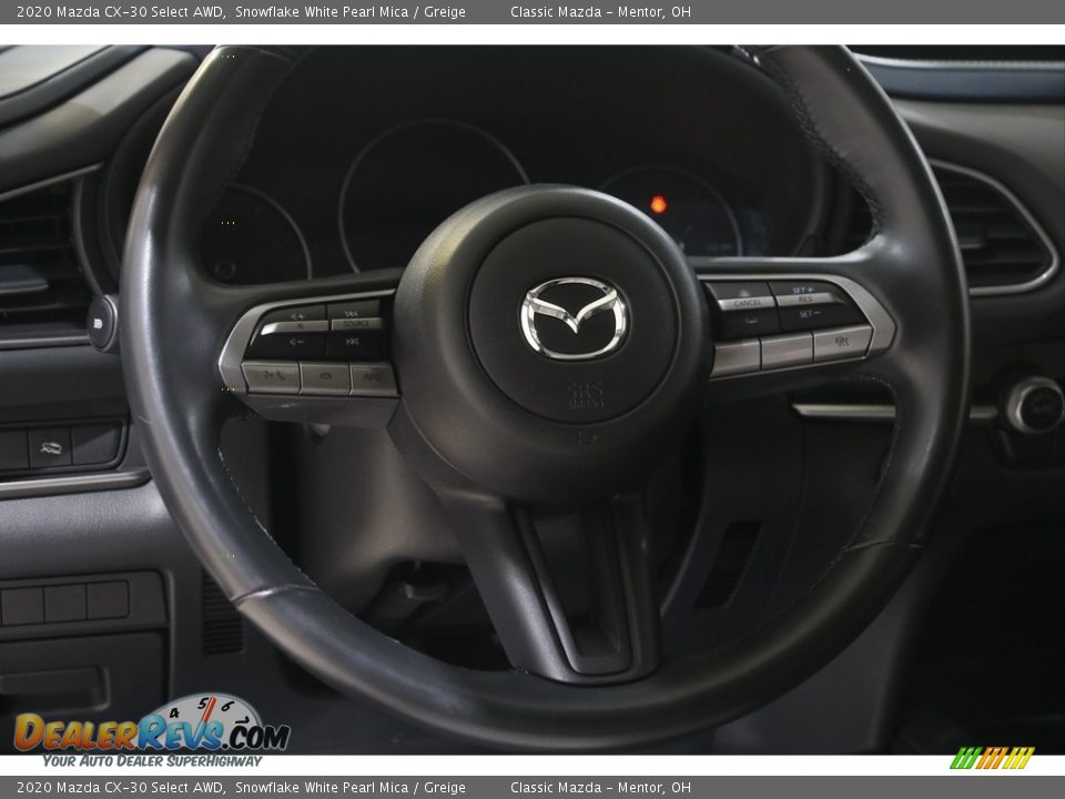 2020 Mazda CX-30 Select AWD Snowflake White Pearl Mica / Greige Photo #7