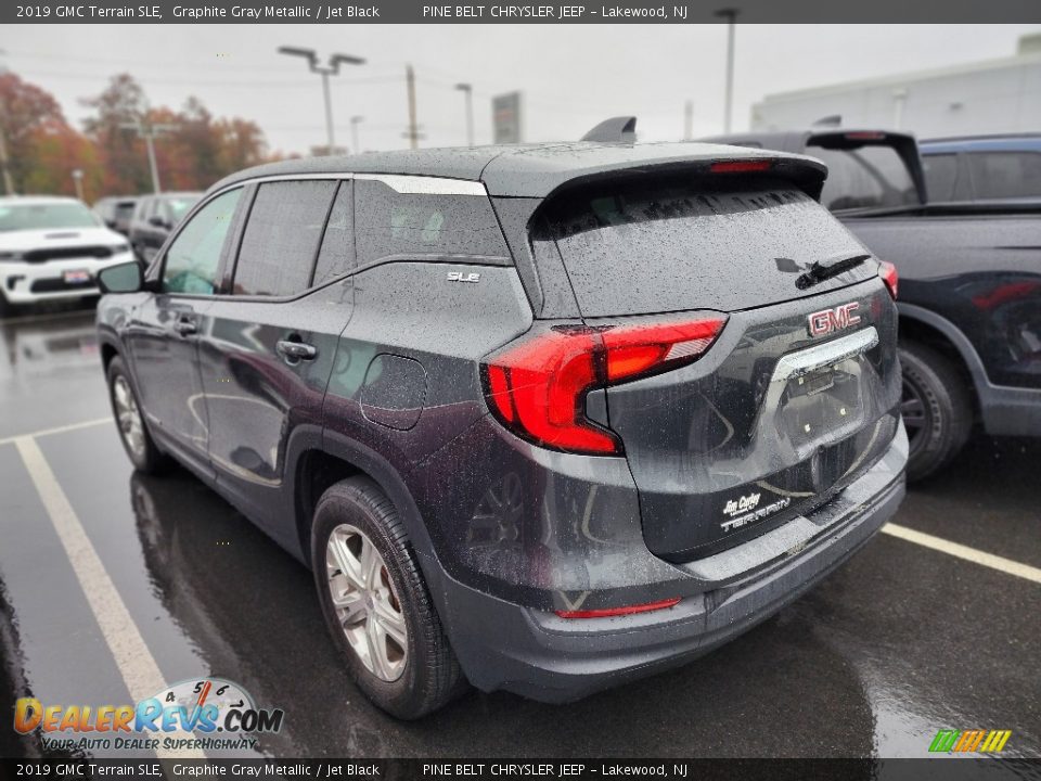 2019 GMC Terrain SLE Graphite Gray Metallic / Jet Black Photo #8