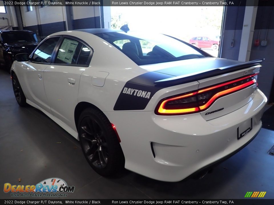 2022 Dodge Charger R/T Daytona White Knuckle / Black Photo #7