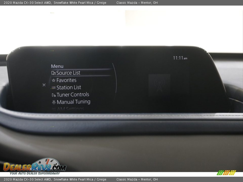 2020 Mazda CX-30 Select AWD Snowflake White Pearl Mica / Greige Photo #11