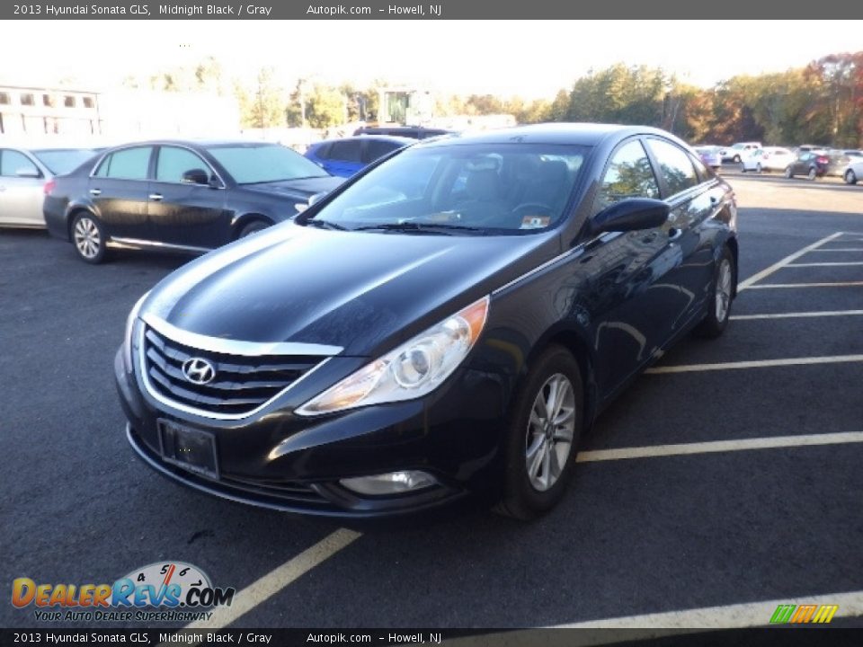 2013 Hyundai Sonata GLS Midnight Black / Gray Photo #1