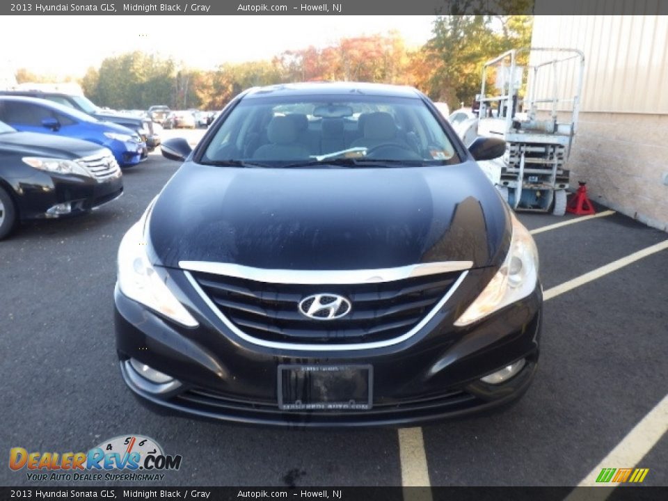 2013 Hyundai Sonata GLS Midnight Black / Gray Photo #2