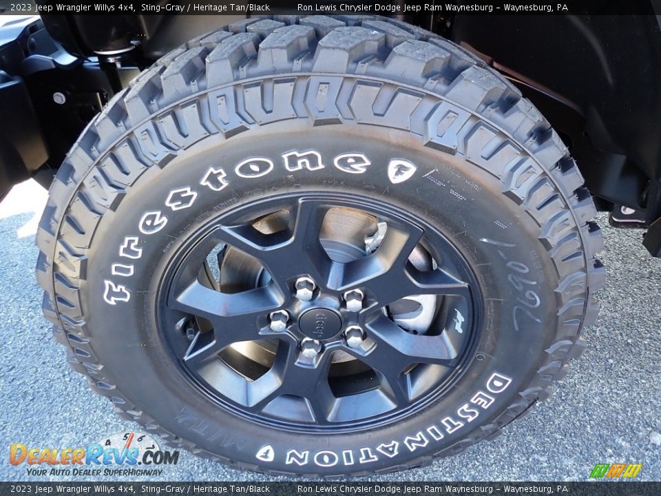 2023 Jeep Wrangler Willys 4x4 Wheel Photo #10