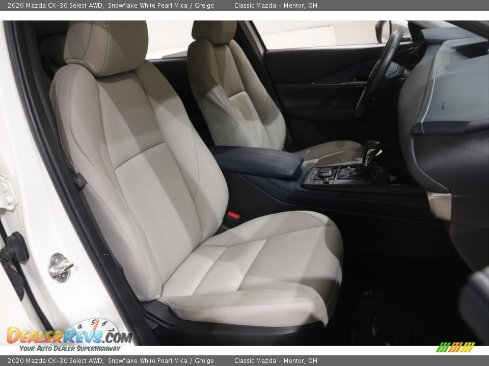 2020 Mazda CX-30 Select AWD Snowflake White Pearl Mica / Greige Photo #15