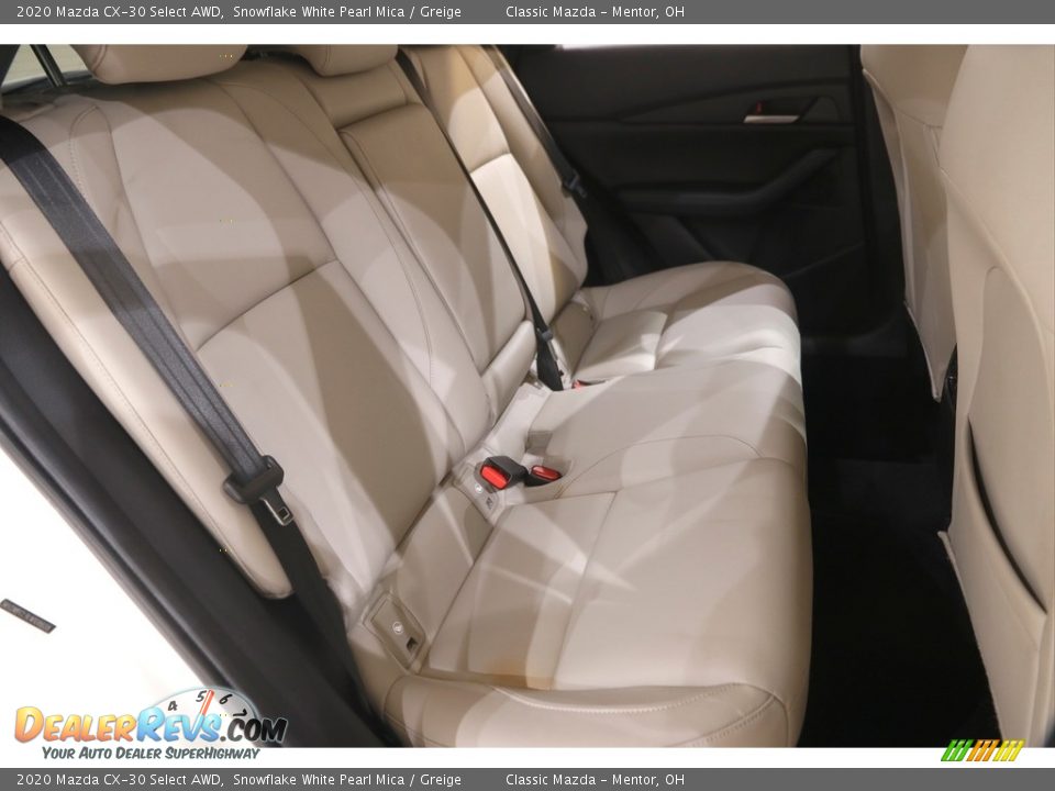 2020 Mazda CX-30 Select AWD Snowflake White Pearl Mica / Greige Photo #16