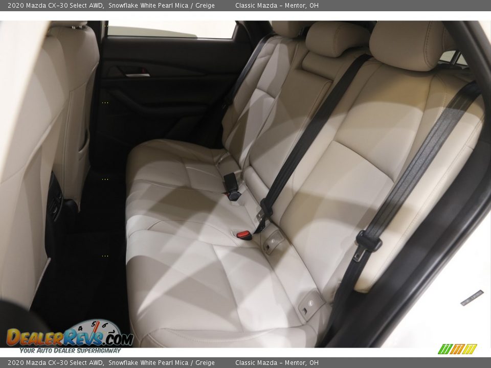 2020 Mazda CX-30 Select AWD Snowflake White Pearl Mica / Greige Photo #17