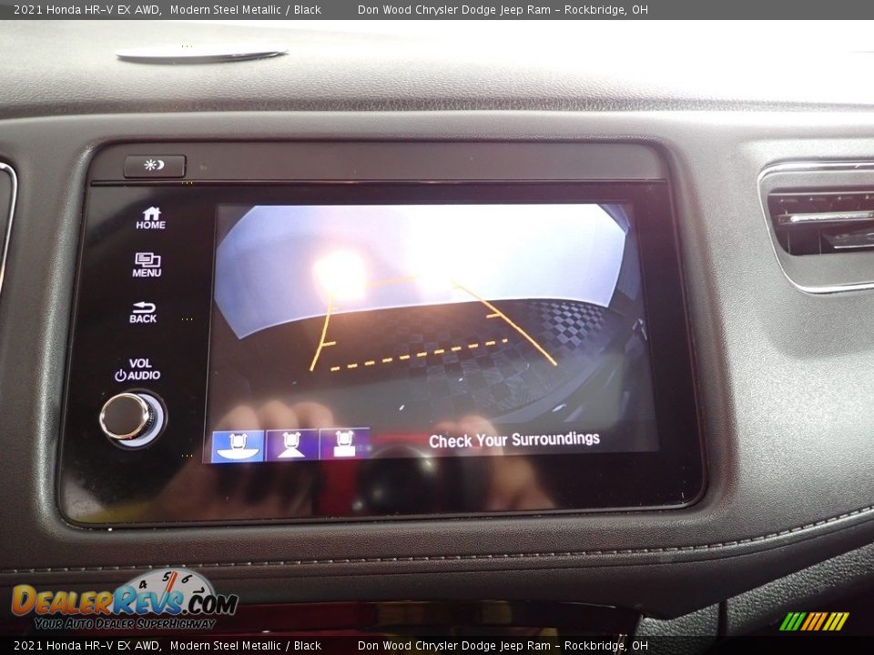 2021 Honda HR-V EX AWD Modern Steel Metallic / Black Photo #3