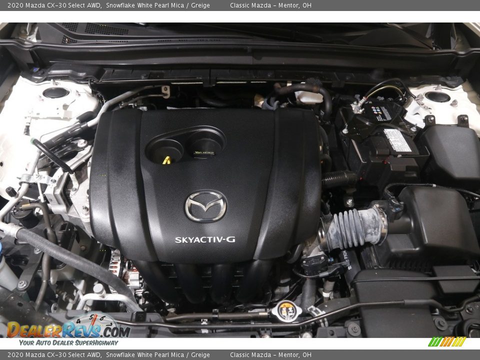 2020 Mazda CX-30 Select AWD Snowflake White Pearl Mica / Greige Photo #19