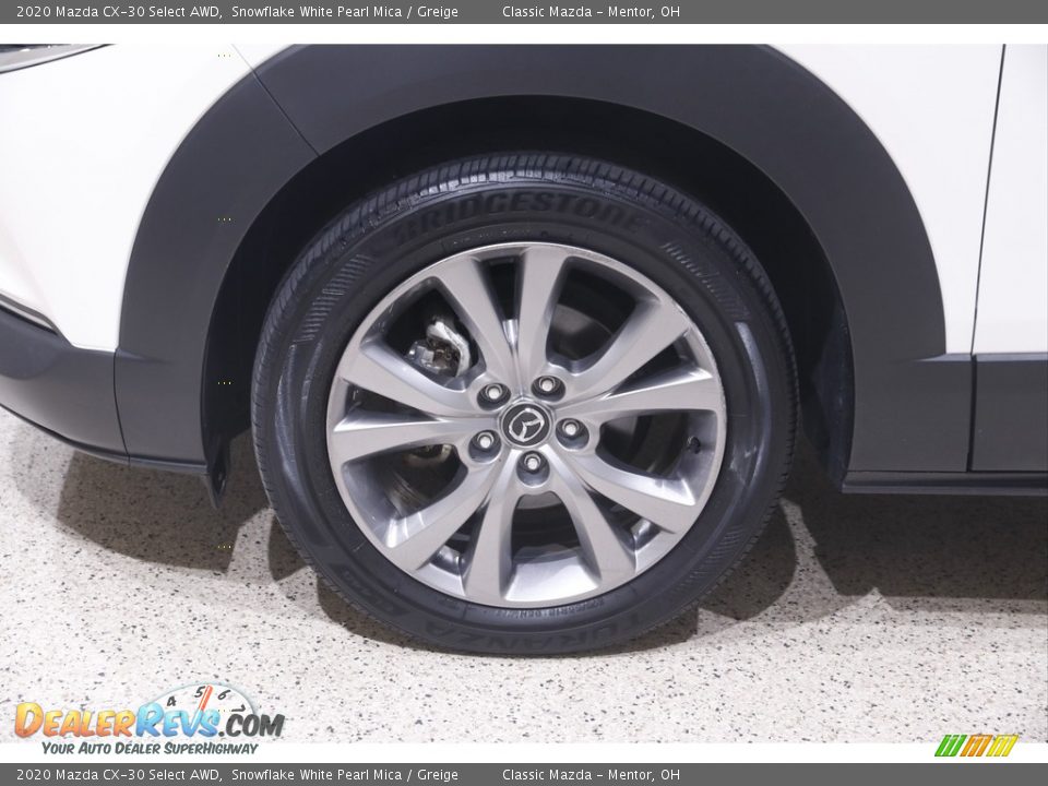 2020 Mazda CX-30 Select AWD Snowflake White Pearl Mica / Greige Photo #20