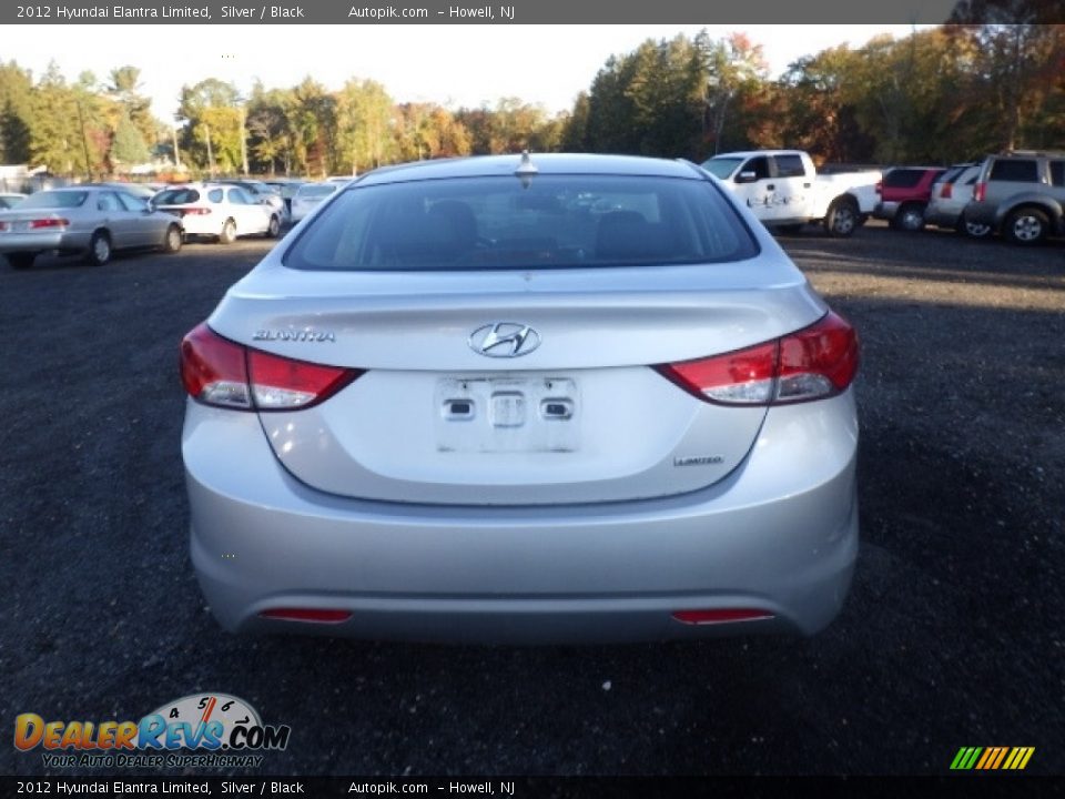 2012 Hyundai Elantra Limited Silver / Black Photo #5