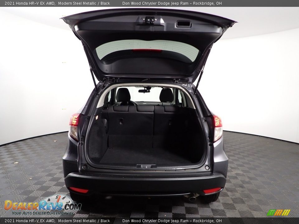 2021 Honda HR-V EX AWD Modern Steel Metallic / Black Photo #10