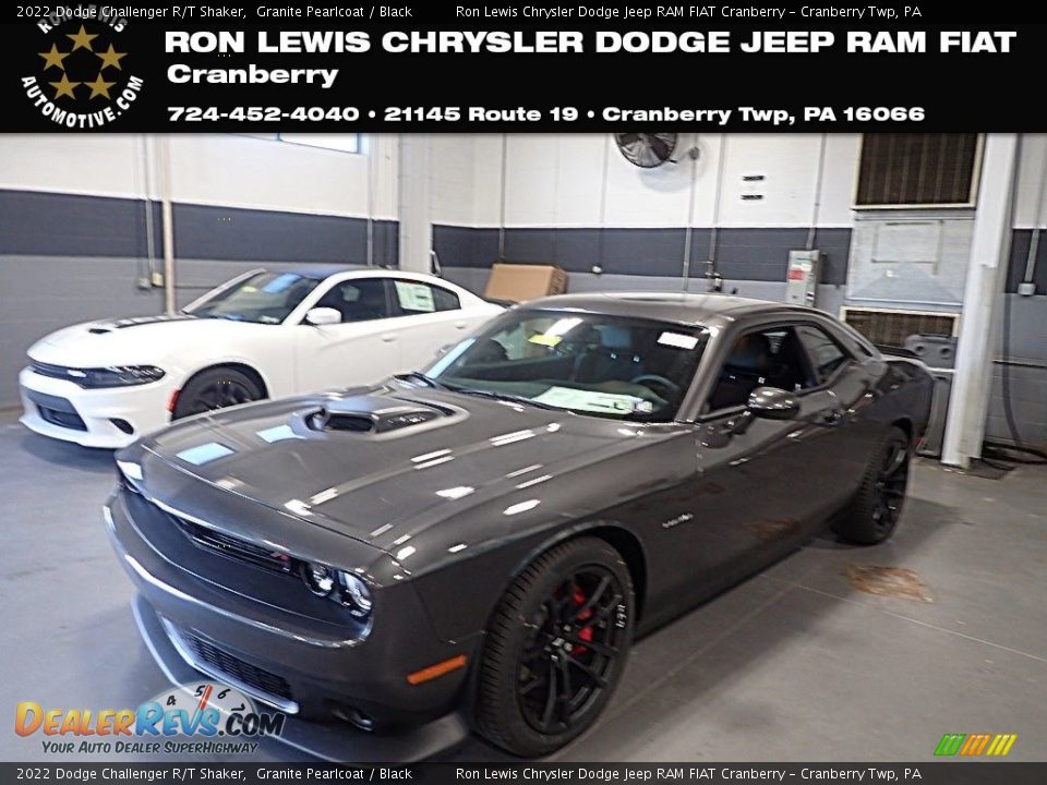 2022 Dodge Challenger R/T Shaker Granite Pearlcoat / Black Photo #1