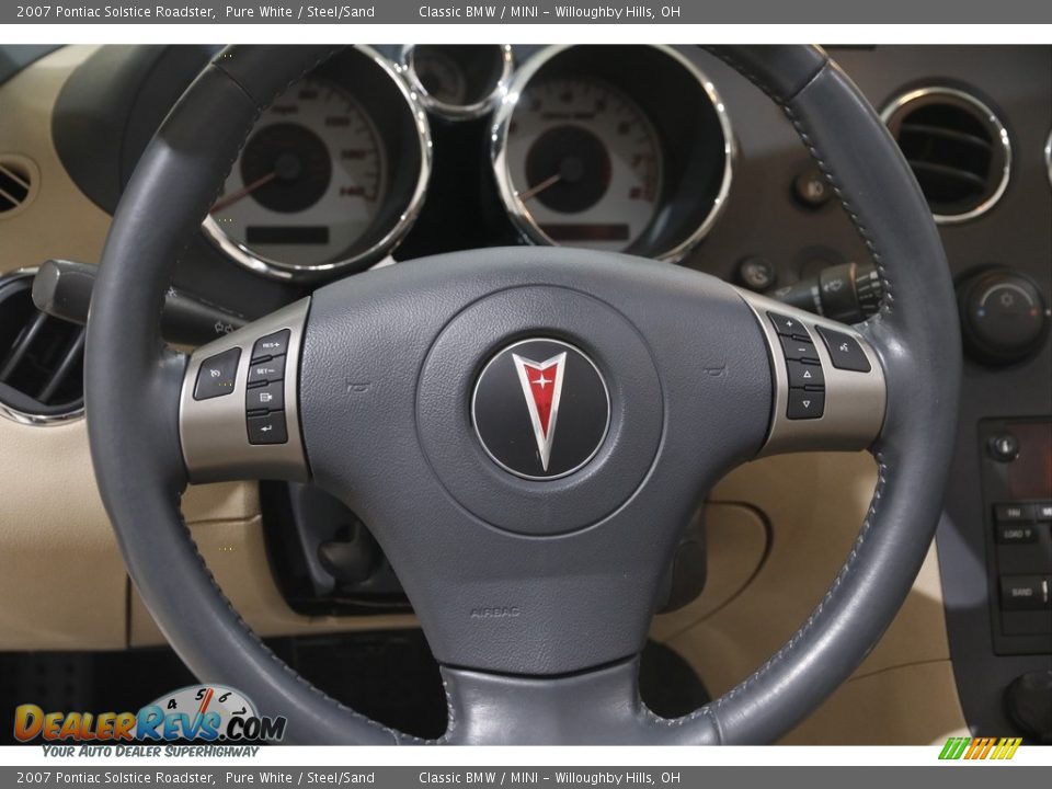 2007 Pontiac Solstice Roadster Steering Wheel Photo #8