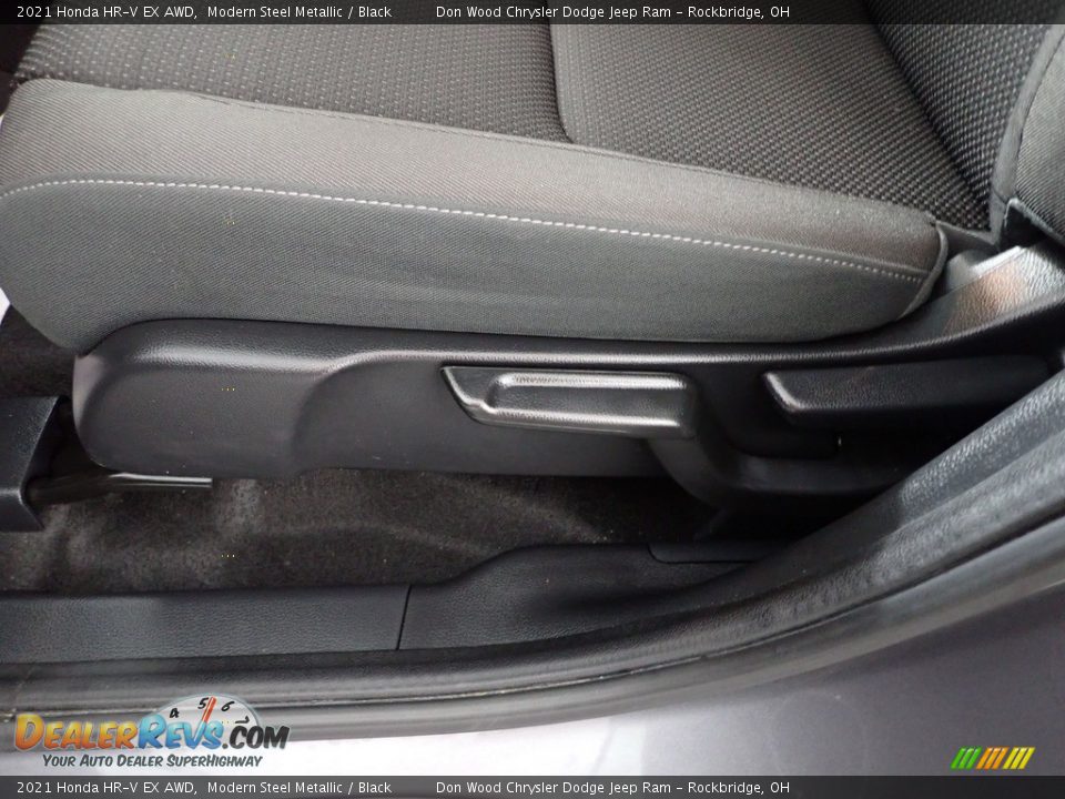 2021 Honda HR-V EX AWD Modern Steel Metallic / Black Photo #15