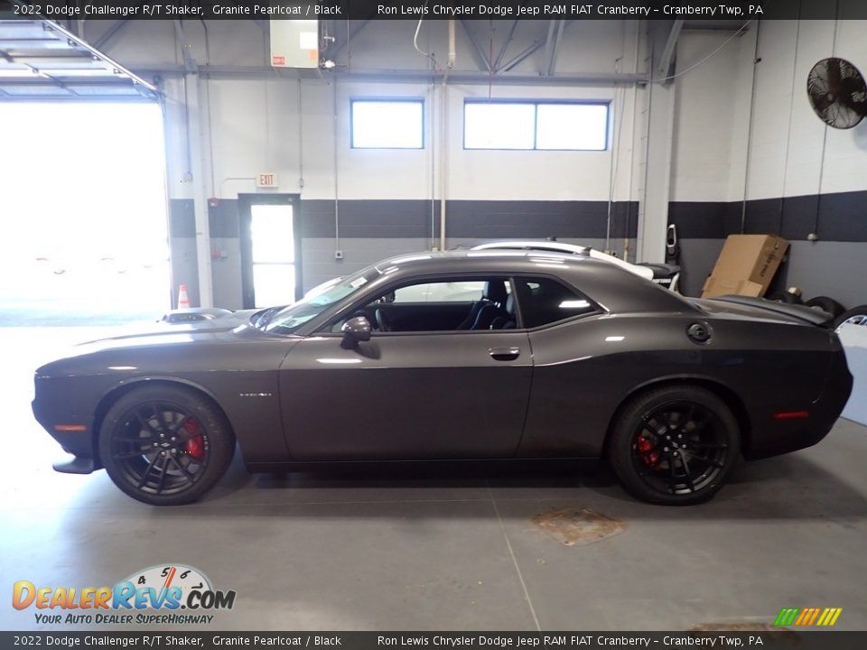 2022 Dodge Challenger R/T Shaker Granite Pearlcoat / Black Photo #7