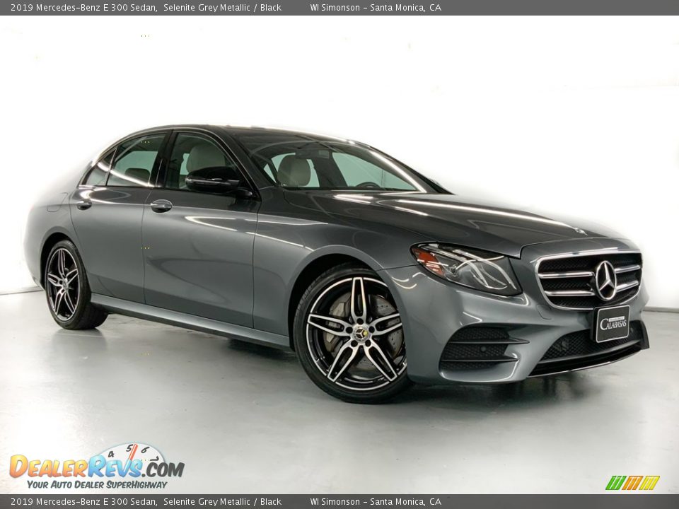 2019 Mercedes-Benz E 300 Sedan Selenite Grey Metallic / Black Photo #2