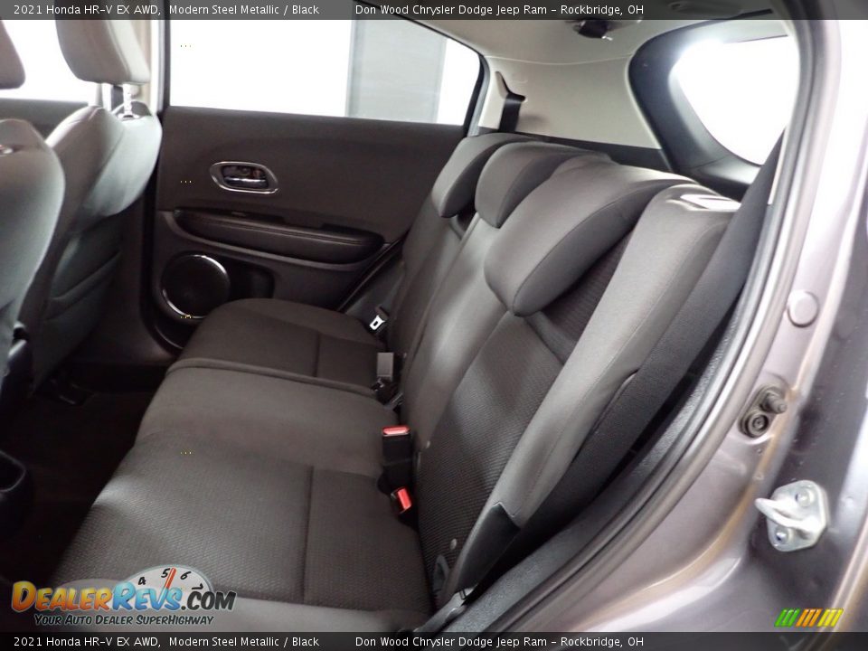 2021 Honda HR-V EX AWD Modern Steel Metallic / Black Photo #25