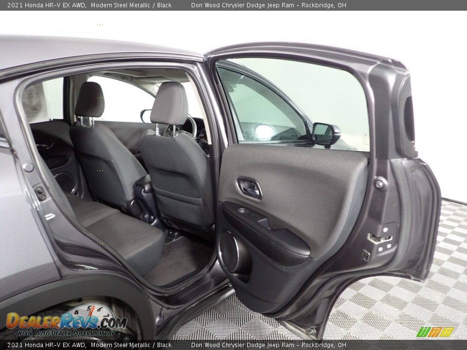 2021 Honda HR-V EX AWD Modern Steel Metallic / Black Photo #29