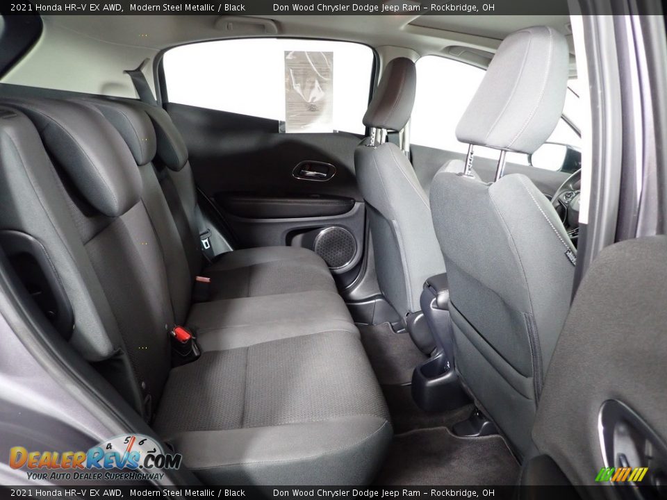 2021 Honda HR-V EX AWD Modern Steel Metallic / Black Photo #30