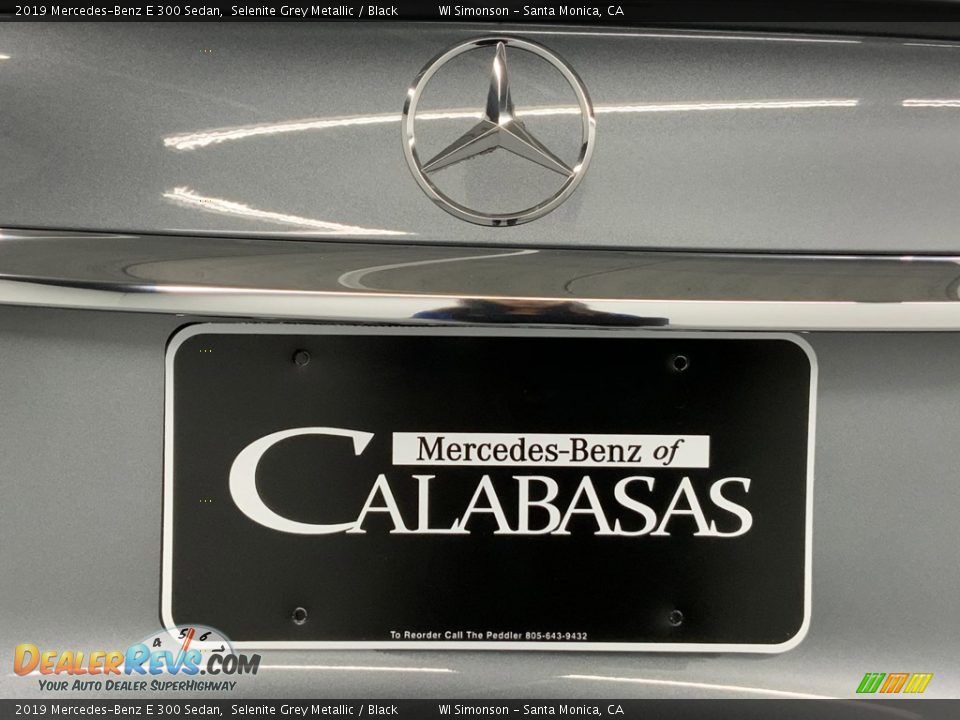 2019 Mercedes-Benz E 300 Sedan Selenite Grey Metallic / Black Photo #10