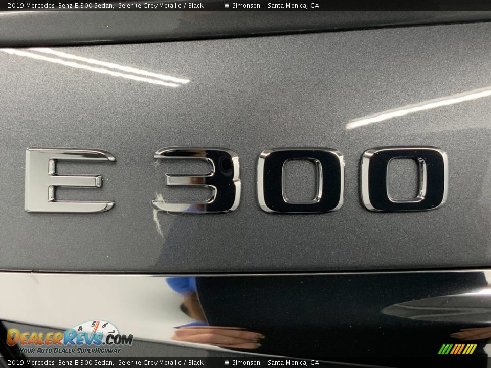 2019 Mercedes-Benz E 300 Sedan Selenite Grey Metallic / Black Photo #11