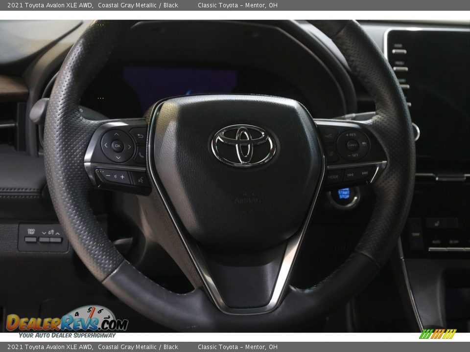2021 Toyota Avalon XLE AWD Coastal Gray Metallic / Black Photo #7