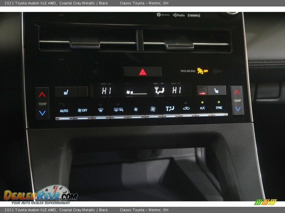 2021 Toyota Avalon XLE AWD Coastal Gray Metallic / Black Photo #12