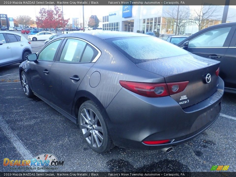 2019 Mazda MAZDA3 Select Sedan Machine Gray Metallic / Black Photo #2