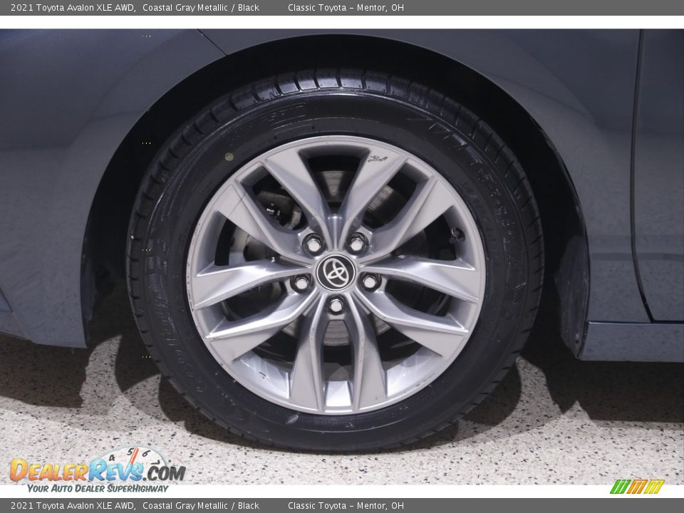 2021 Toyota Avalon XLE AWD Coastal Gray Metallic / Black Photo #19