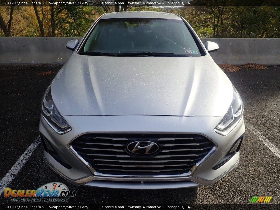 2019 Hyundai Sonata SE Symphony Silver / Gray Photo #3