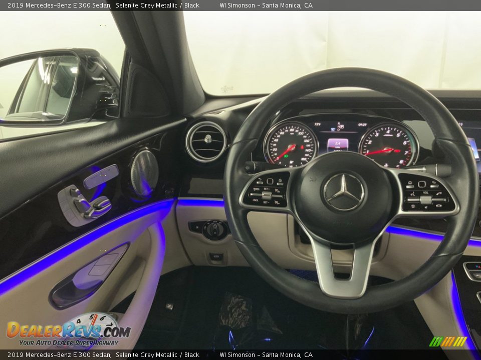 2019 Mercedes-Benz E 300 Sedan Selenite Grey Metallic / Black Photo #24