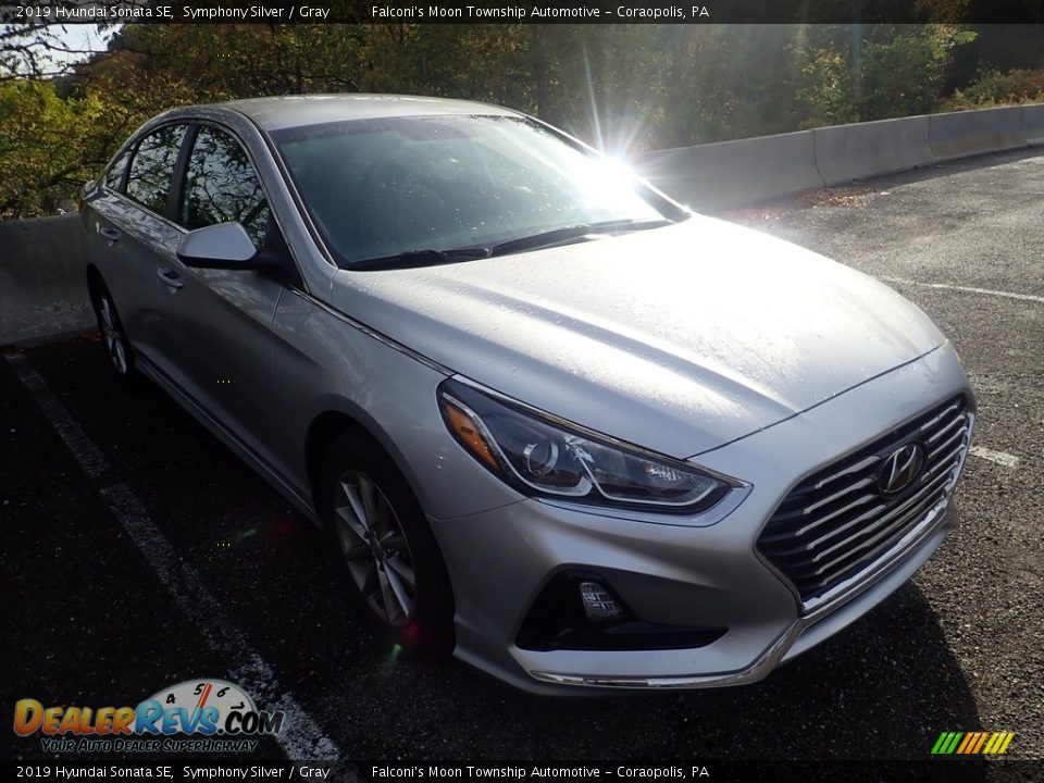 2019 Hyundai Sonata SE Symphony Silver / Gray Photo #4