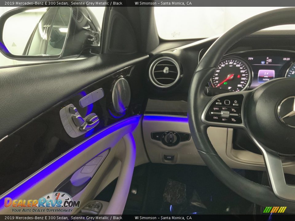 2019 Mercedes-Benz E 300 Sedan Selenite Grey Metallic / Black Photo #25