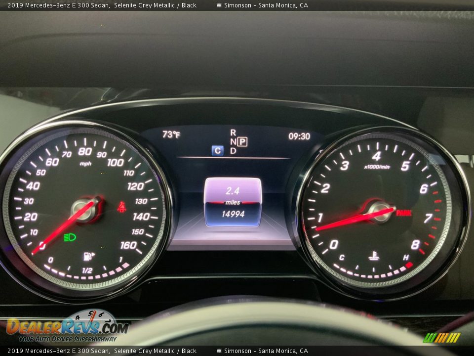 2019 Mercedes-Benz E 300 Sedan Selenite Grey Metallic / Black Photo #29