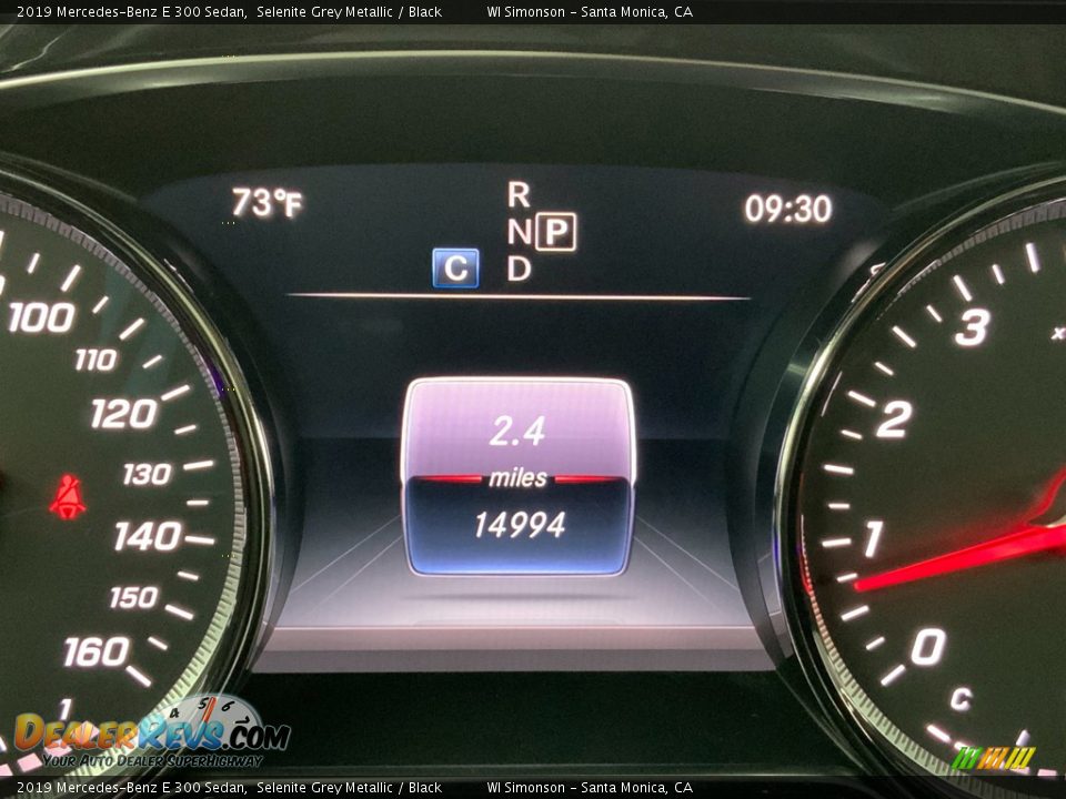 2019 Mercedes-Benz E 300 Sedan Selenite Grey Metallic / Black Photo #30