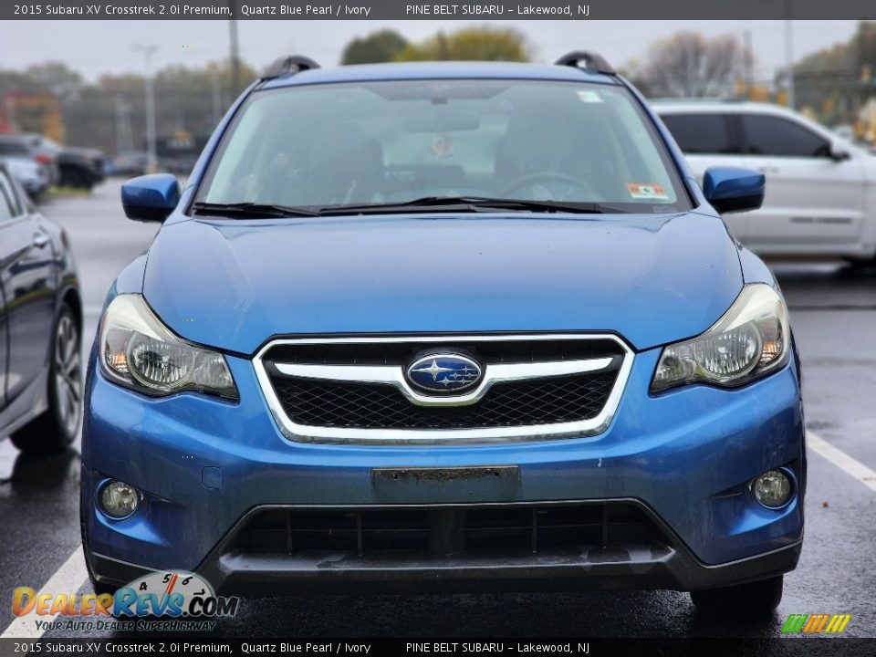 2015 Subaru XV Crosstrek 2.0i Premium Quartz Blue Pearl / Ivory Photo #3