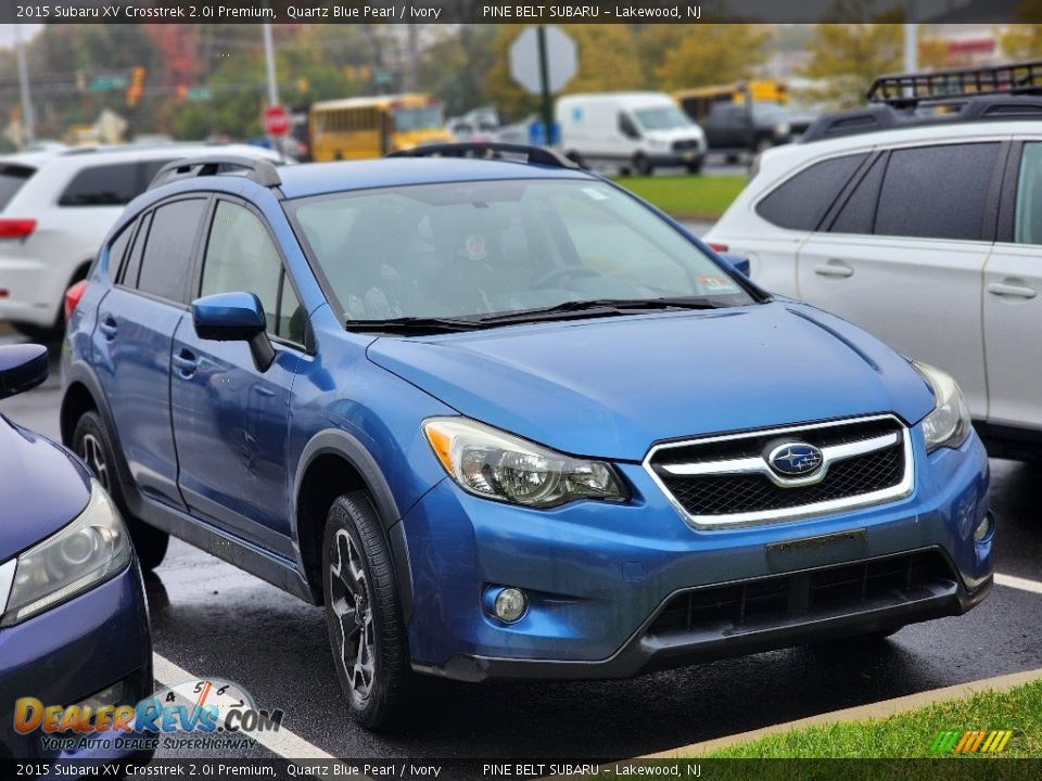 2015 Subaru XV Crosstrek 2.0i Premium Quartz Blue Pearl / Ivory Photo #4