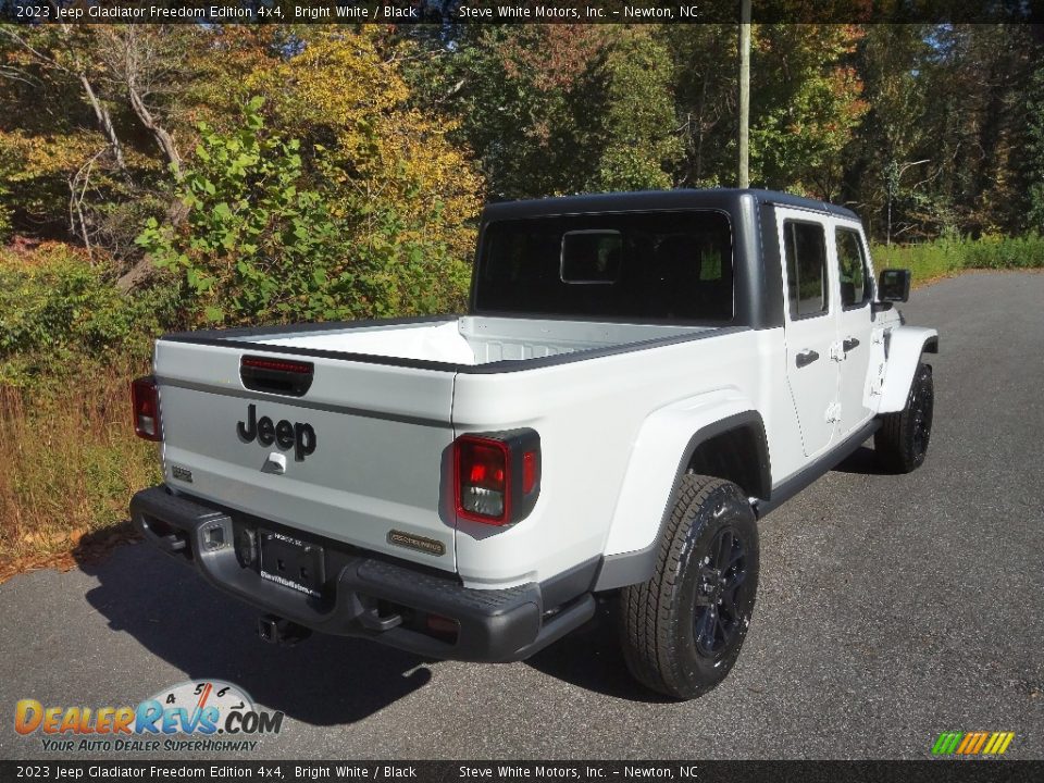 2023 Jeep Gladiator Freedom Edition 4x4 Bright White / Black Photo #6