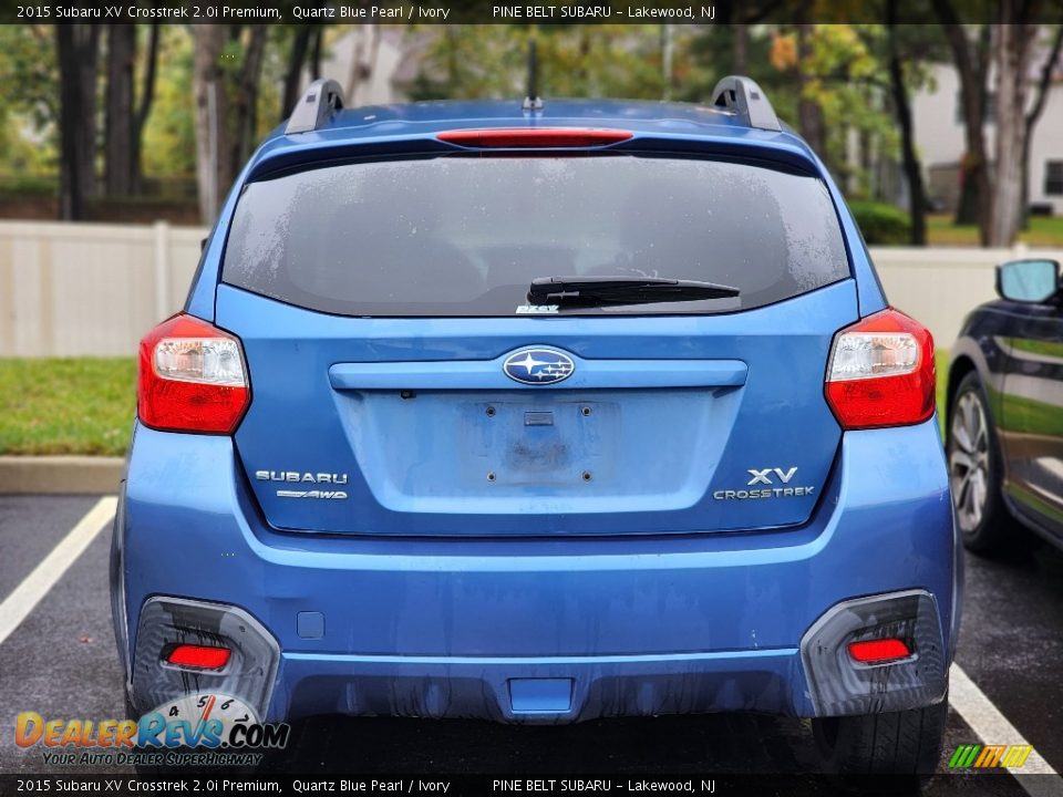 2015 Subaru XV Crosstrek 2.0i Premium Quartz Blue Pearl / Ivory Photo #7