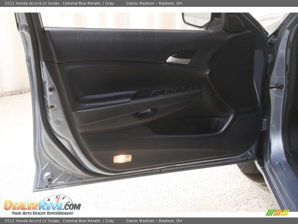 2012 Honda Accord LX Sedan Celestial Blue Metallic / Gray Photo #4
