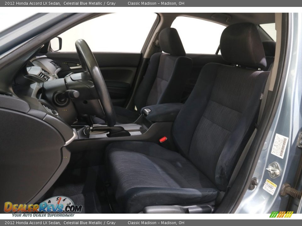 2012 Honda Accord LX Sedan Celestial Blue Metallic / Gray Photo #5