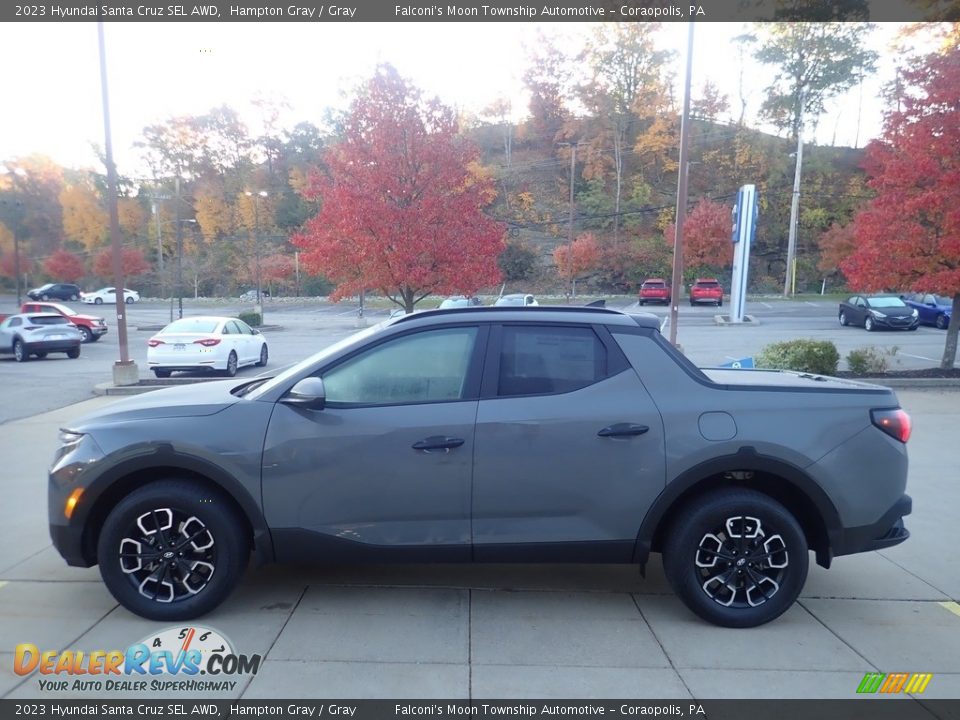 Hampton Gray 2023 Hyundai Santa Cruz SEL AWD Photo #5