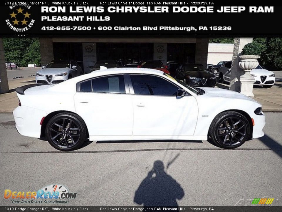 2019 Dodge Charger R/T White Knuckle / Black Photo #1