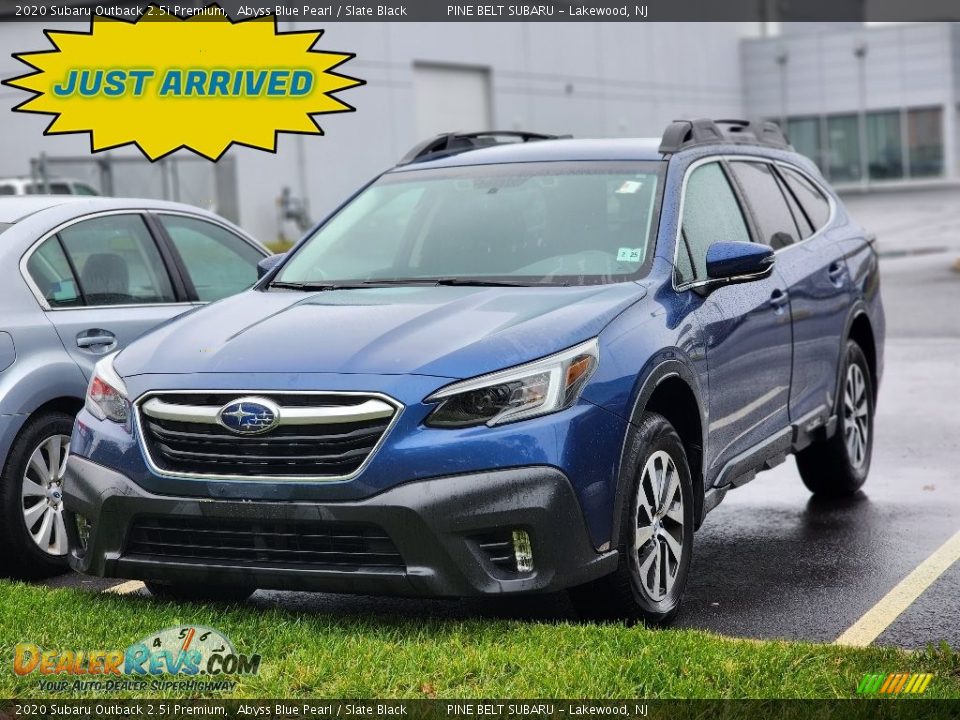 2020 Subaru Outback 2.5i Premium Abyss Blue Pearl / Slate Black Photo #1