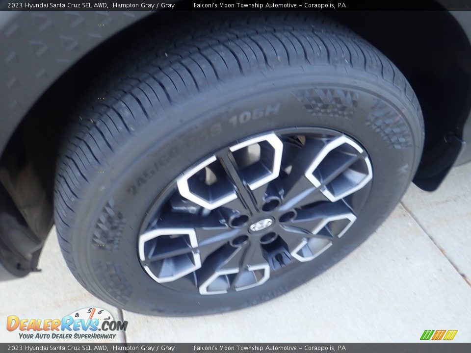 2023 Hyundai Santa Cruz SEL AWD Hampton Gray / Gray Photo #9