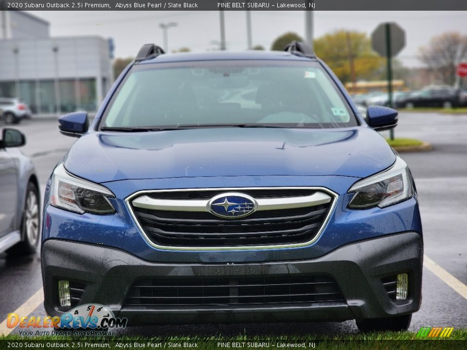 2020 Subaru Outback 2.5i Premium Abyss Blue Pearl / Slate Black Photo #3