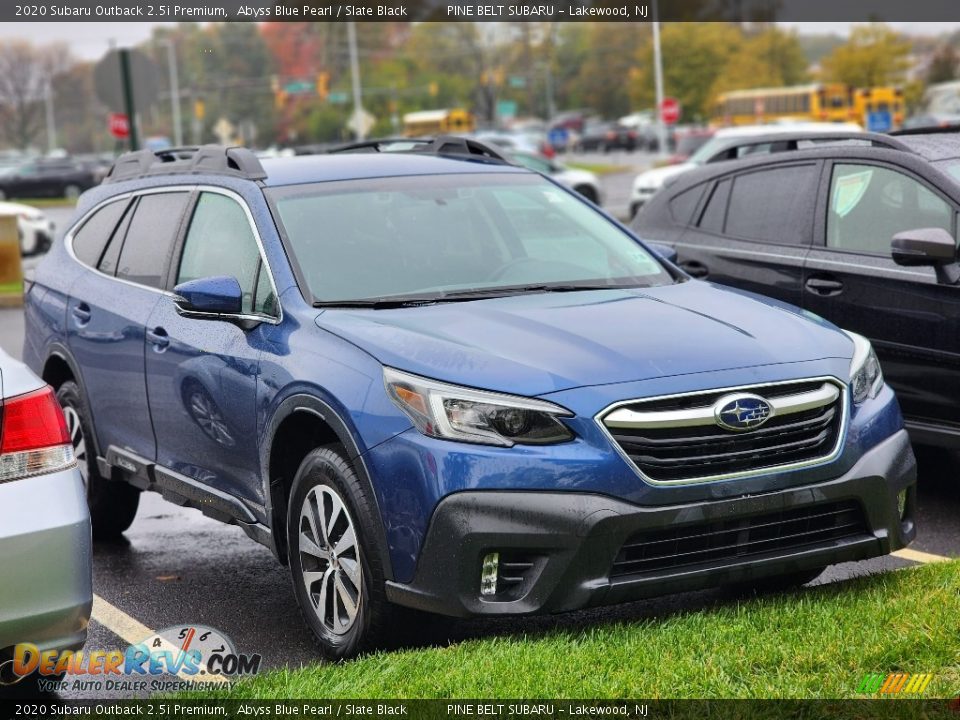 2020 Subaru Outback 2.5i Premium Abyss Blue Pearl / Slate Black Photo #4