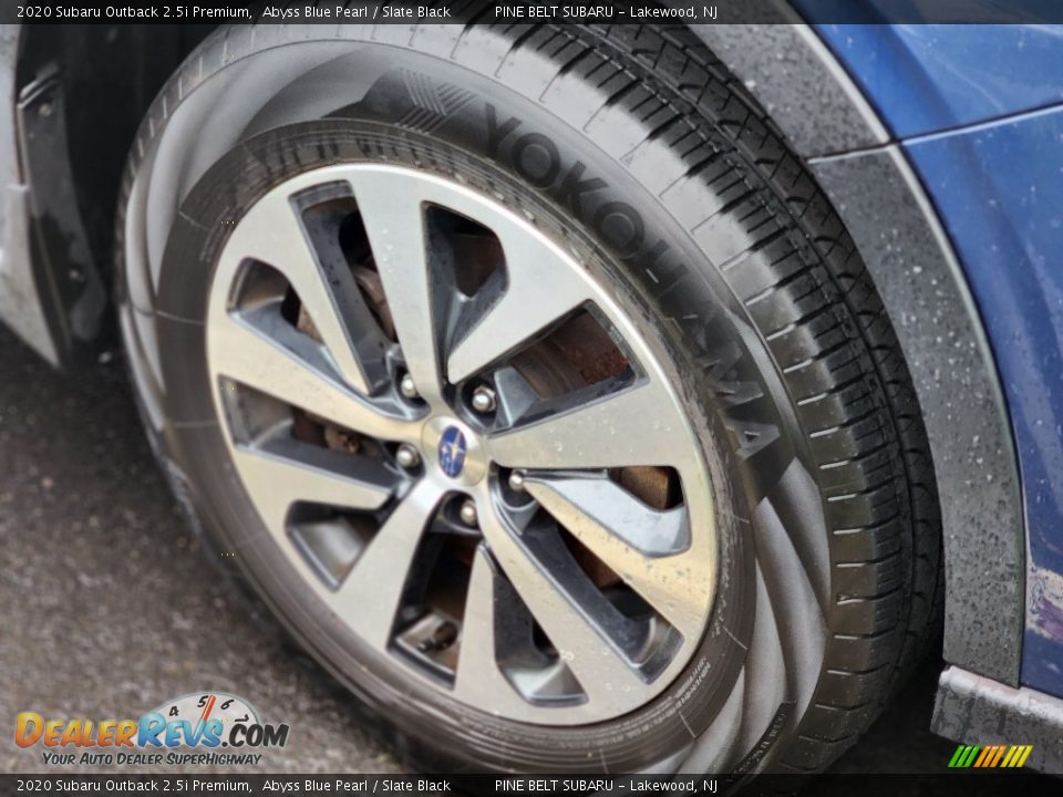 2020 Subaru Outback 2.5i Premium Abyss Blue Pearl / Slate Black Photo #5