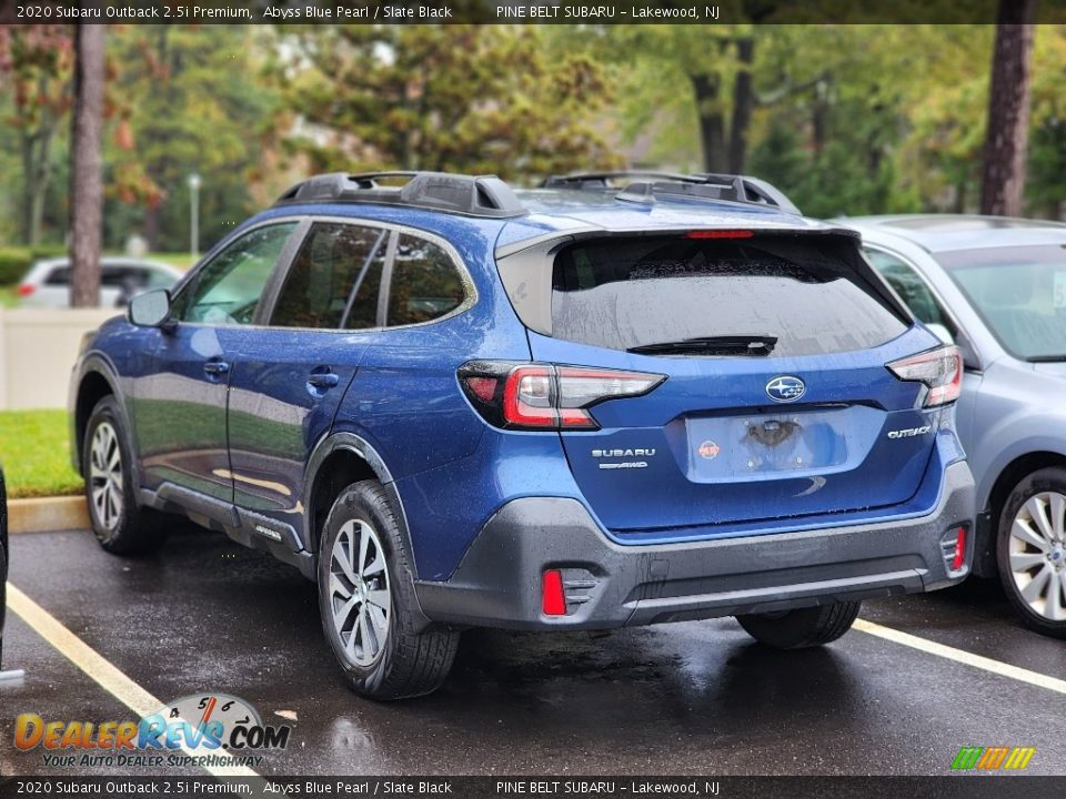 2020 Subaru Outback 2.5i Premium Abyss Blue Pearl / Slate Black Photo #8