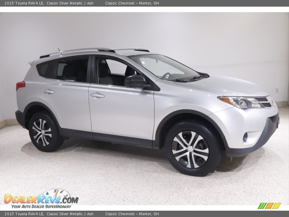 2015 Toyota RAV4 LE Classic Silver Metallic / Ash Photo #1